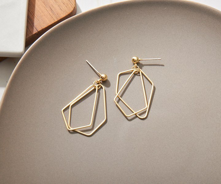 Fantasy Cube Earrings