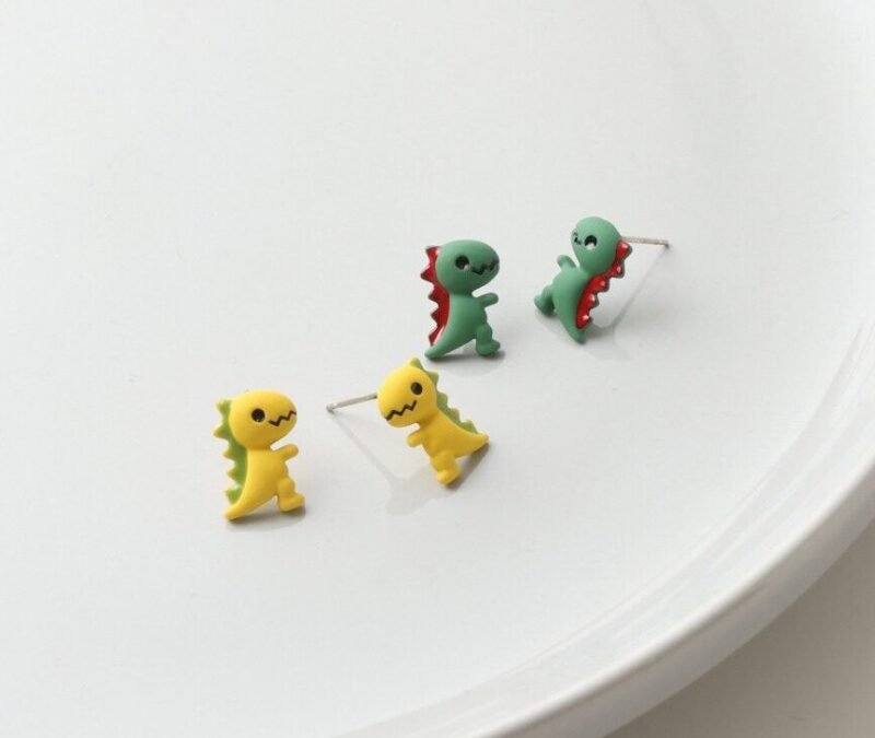 Dinosaur Earrings