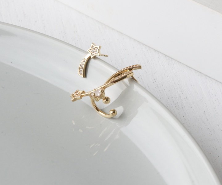 Falling Meteor Earrings