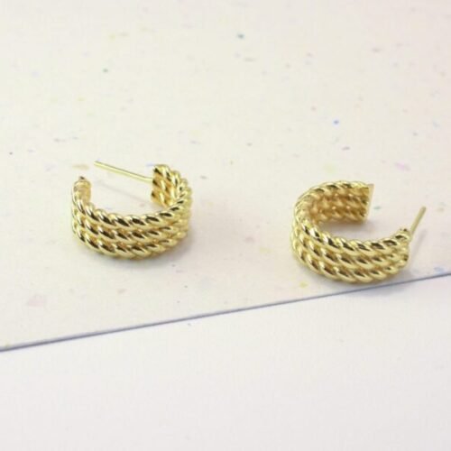 Golden Whispers Earrings